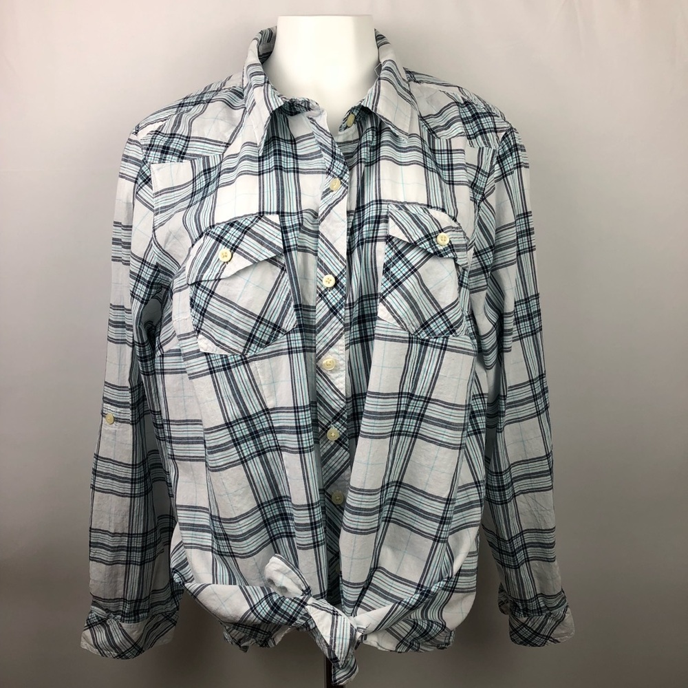 Torrid Women’s Plaid Button Down Shirt Size 2 (2X)